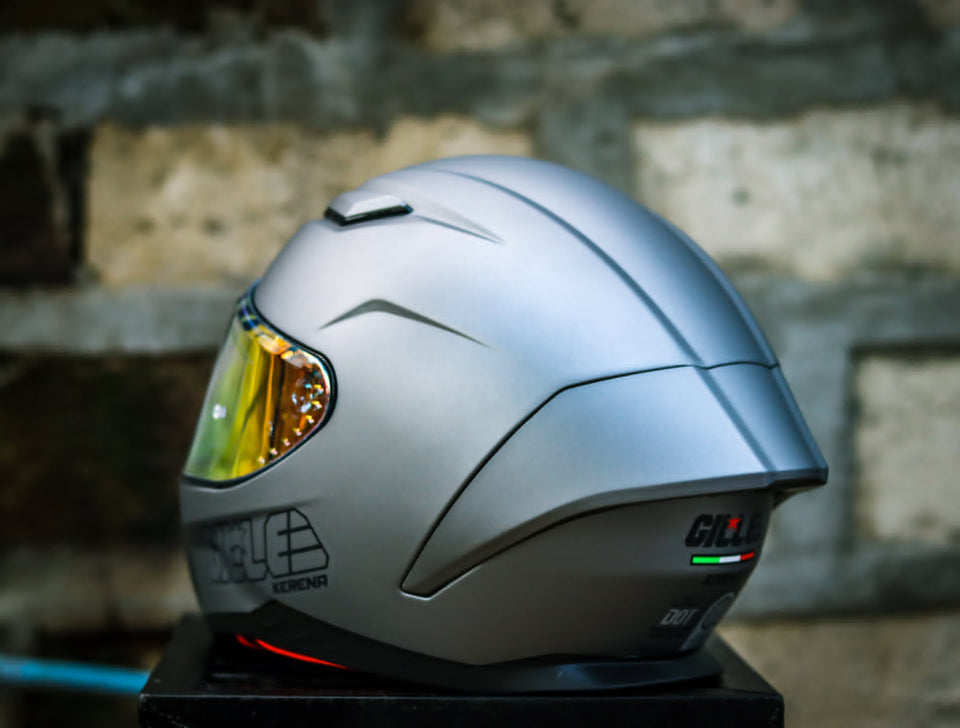 GILLE FF007 KERENA MATTE GREY (DUAL VISOR)