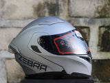 ZEBRA YM 627 MATTE GRAY MODULAR WITH FREE CLEAR LENS