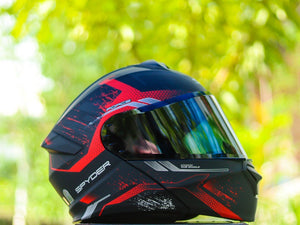 SPYDER MODULAR FORCE GD 3651M S MATTE BLACK GRAY RED S1!! SILVER LENS INTALLED FREE CLEAR LENS (DUAL VISOR)