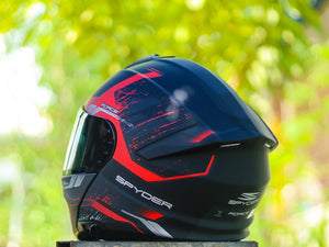 SPYDER MODULAR FORCE GD 3651M S MATTE BLACK GRAY RED S1!! SILVER LENS INTALLED FREE CLEAR LENS (DUAL VISOR)