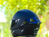 SPYDER FURY 3501M S MATTE BLACK SILVER V2!! FREE CLEAR LENS (DUAL VISOR)