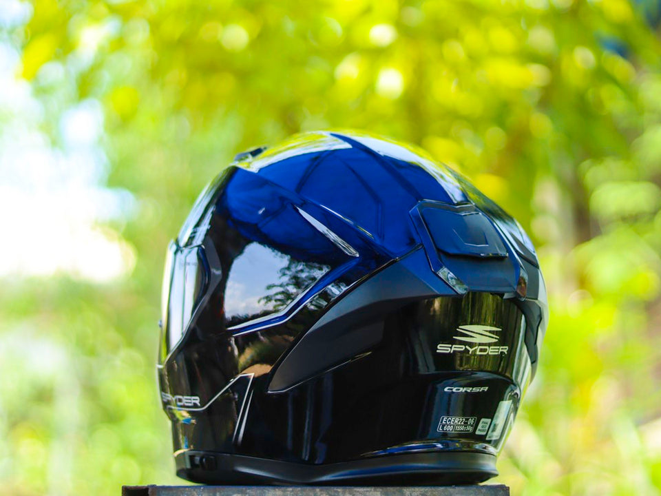 SPYDER CORSA PD 3001 S GLOSS BLACK!!WITH FREE CLEAR LENS (DUAL VISOR)