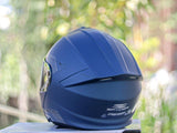 SPYDER FORCE 7001M SS MATTE MET BLUE V2!! FREE CLEAR LENS (DUAL VISOR)