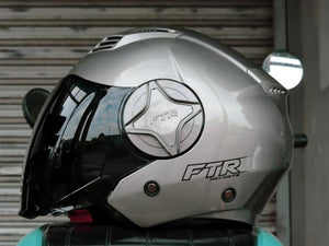 FTR XR 300 URBAN SOLID GRAY DUAL VISOR!! WITH FREE CLEAR LENS!!