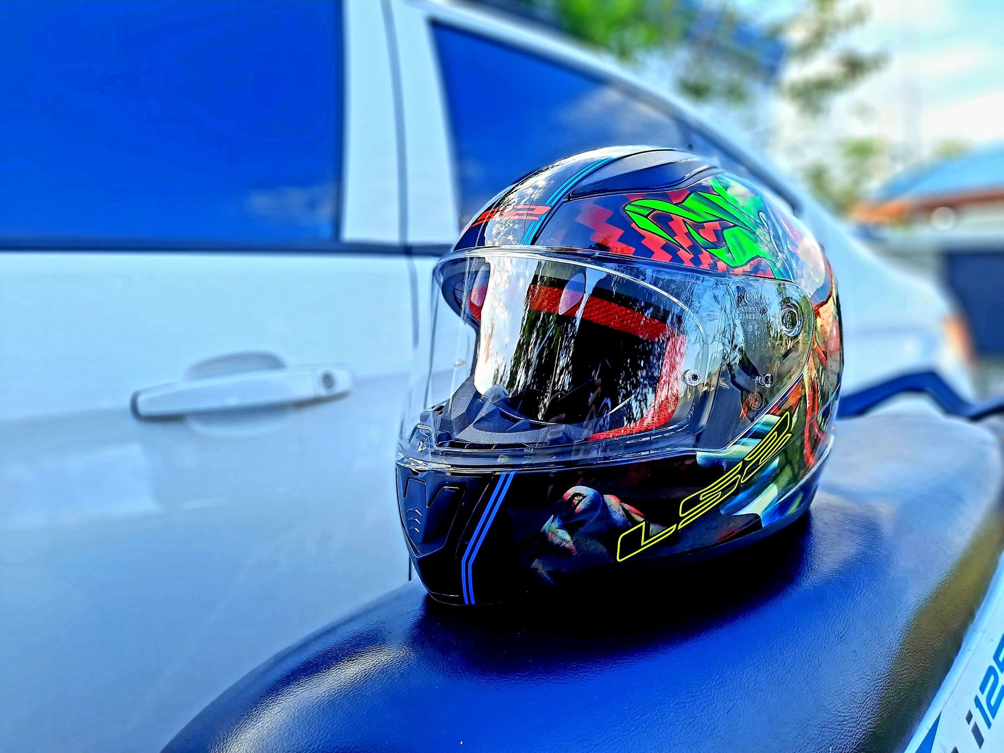 ls2 happy dreams helmet FF353 LS2 RAPID FULL FACE HAPPY DREAMS!! WITH FREE SMOKE LENS (SINGLE – Kranos Gears