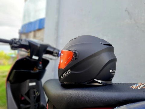 FF320 LS2 STREAM EVO FULL FACE MATTE BLACK (DUAL VISOR)