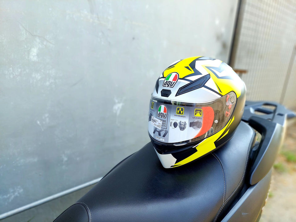 AGV K1 MIR 2018 (SINGLE VISOR) – Kranos Gears