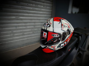KYT NFR SAKURA (DUAL VISOR)