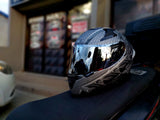 SPYDER SPY NEO RECONE 2 DARK WING 456M_SS MATTE BLACK SILVER!! FREE CLEAR LENS & SPOILER (DUAL VISOR)