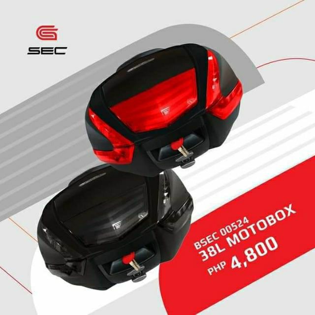 SEC BSEC 00524 38 LITERS WITH BACKREST