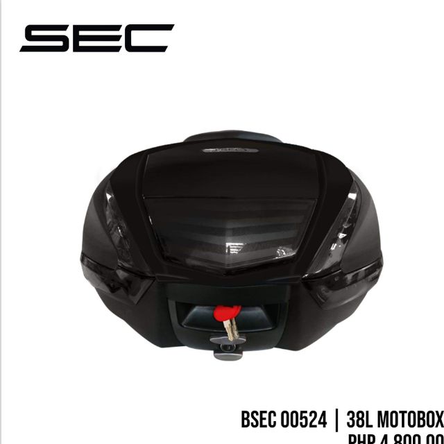 SEC BSEC 00524 38 LITERS WITH BACKREST