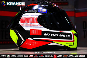 MT REVENGE2 G 3941 GLOSS PEARL BLACK!! WITH LENS LOCK SYSTEM & FREE CLEAR LENS (SINGLE VISOR)