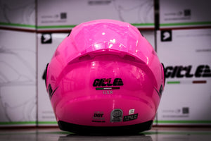 GILLE GXR MODULAR 526 SP GLOS ROSE RED!! FREE CLEAR LENS (DUAL VISOR)