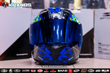 SPYDER ROGUE GD 3N81 BS BLACK NEON YELLOW!!FREE SPOILER AND CLEAR LENS (DUAL VISOR)