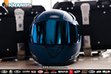 SPYDER RECON 2 PD 7001M BS M. MET BLUE SO V2 !!FREE SPOILER AND CLEAR LENS (DUAL VISOR)