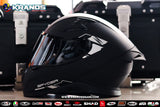 SPYDER RECON 2 PD 3001M S MATTE BLACK SO V2 !!FREE SPOILER AND CLEAR LENS (DUAL VISOR)