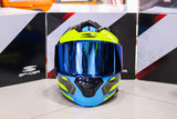 SPYDER MODULAR FORCE GD 3711 BSIB SHINY BLACK BLUE!! BLUE LENS INTALLED FREE CLEAR LENS (DUAL VISOR)