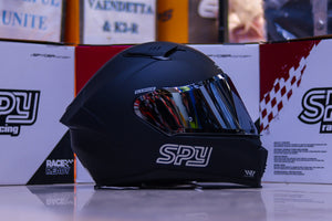 SPYDER SPY STRIKE P 300M SS MATTE BLACK WITH FREE CLEAR LENS (SINGLE VISOR)